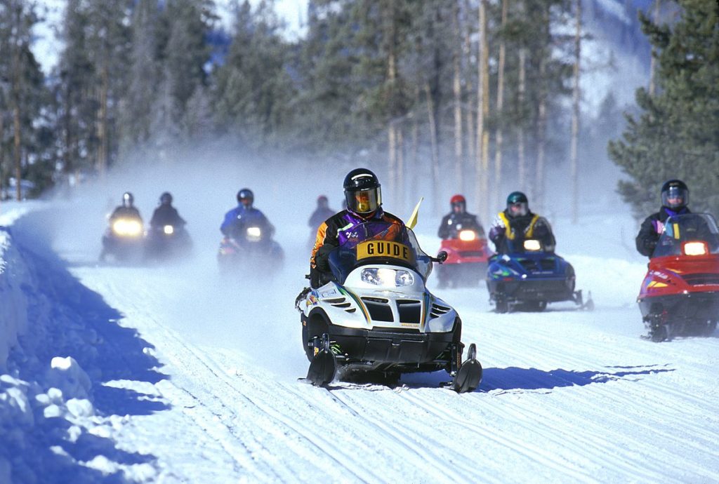 snowmobile riding for beginners